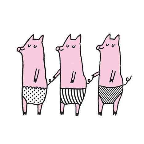 Three Piggies