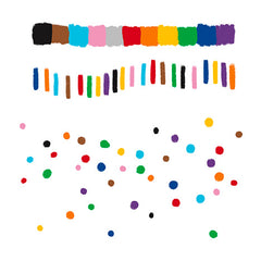 Temporary Tattoo - Rainbow Dust