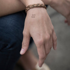 Temporary Tattoo - Micro Geometric Shapes