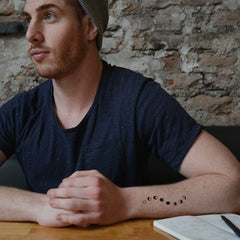 Temporary Tattoo - Moon Amour