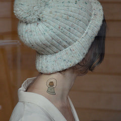 Temporary Tattoo - Guglhupf Snow Globe