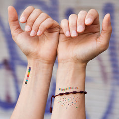 Temporary Tattoo - Rainbow Dust