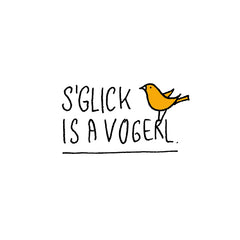 Temporary Tattoo - S'Glick Is A Vogerl
