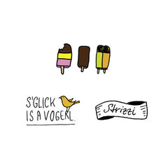 Temporary Tattoo - Set Vienna