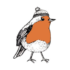 Temporary Tattoo - Snug Robin