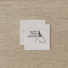 Temporary Tattoo - Unicorn