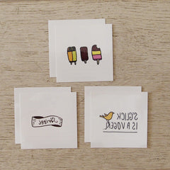 Temporary Tattoo - Set Vienna