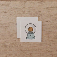 Temporary Tattoo - Guglhupf Snow Globe