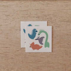 Temporary Tattoo - Dinosaurs