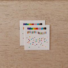 Temporary Tattoo - Rainbow Dust